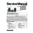 Panasonic SA-AKX200PN, SA-AKX200PS, SA-AKX400PN, SA-AKX400PS Service Manual