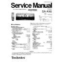 sa-ax6 service manual