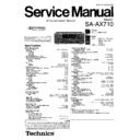 sa-ax710gc, sa-ax710gn service manual