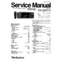 sa-ax810p service manual