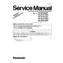 Panasonic SA-BTX68EF, SA-BTX70EB, SA-BTX70EE, SA-BTX70EG, SA-BTX70PP, SC-BTX70EE9K, SC-BTX70EE Service Manual Supplement