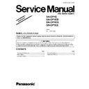 Panasonic SA-DP1E, SA-DP1EB, SA-DP1EG, SA-DP1EE (serv.man2) Service Manual Supplement