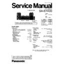 Panasonic SA-EH400GK Service Manual