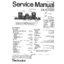 sa-eh500gc service manual