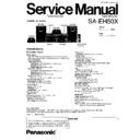 Panasonic SA-EH50XGK Service Manual