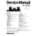 Panasonic SA-EH60XGK Service Manual