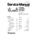 Panasonic SA-EH790E, SA-EH790EB, SA-EH790EG, SA-EH790EP Service Manual