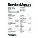 Panasonic SA-HT15EP, SA-HT15EG, SA-HT15EB Service Manual