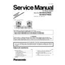 Panasonic SA-MAX370GS, SA-MAX770GS Service Manual Simplified