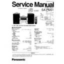 Panasonic SA-PM01GH, SA-PM01GN, SA-PM01GCS Service Manual