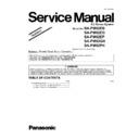 Panasonic SA-PM02EB, SA-PM02EG, SA-PM02EP, SA-PM02GN, SA-PM02PH, SC-PM02EP Service Manual Supplement