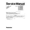 Panasonic SA-PM250EB, SA-PM250EC, SA-PM250EE, SA-PM250EF, SA-PM250EG Service Manual Supplement