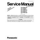Panasonic SA-PM54GN, SA-PM54E, SA-PM54EG, SA-PM54GT, SA-PM54GD Service Manual Supplement