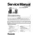Panasonic SA-PMX5EG, SC-PMX5EE-S Service Manual
