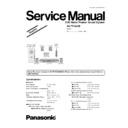 Panasonic SA-PT150EE Service Manual Simplified