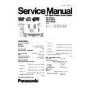 Panasonic SA-PT160E, SA-PT160EB, SA-PT160EG Service Manual