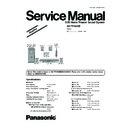 Panasonic SA-PT160EE Service Manual Simplified