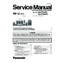 sa-pt22gc, sa-pt22gw service manual