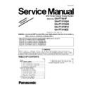 sa-pt464p, sa-pt470ga, sa-pt470gn, sa-pt470pu, sa-pt475ee, sc-pt475ee service manual supplement