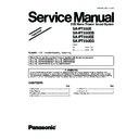 Panasonic SA-PT550E, SA-PT550EB, SA-PT550EE, SA-PT550EG Service Manual Supplement