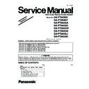 Panasonic SA-PT880EE, SC-PT880EE (serv.man2) Service Manual Supplement