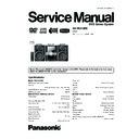 Panasonic SA-VK470EE, SC-VK470EE Service Manual
