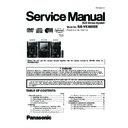 Panasonic SA-VK480EE, SC-VK480EE Service Manual