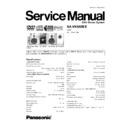 sa-vk650ee service manual