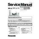 Panasonic SA-XH155EE, SA-XH155GS, SC-XH155EE-K Service Manual