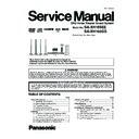 sa-xh165ee, sa-xh165gs, sc-xh165ee service manual