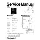sb-a271p service manual