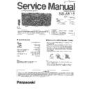 sb-ak15p service manual