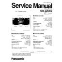 sb-ak45 service manual