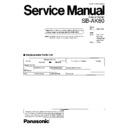 sb-ak60gc, sb-ak60gk service manual