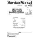 sb-ak65gc service manual