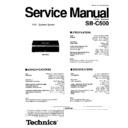 sb-c500 service manual