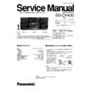 sb-ch430gc service manual