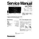 Panasonic SB-CH64P Service Manual
