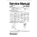 Panasonic SB-HD50A (serv.man2) Service Manual Supplement