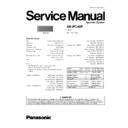 sb-pc40p service manual
