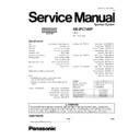 sb-pc740p service manual
