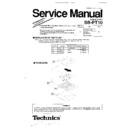 Panasonic SB-PT10 (serv.man2) Service Manual Supplement