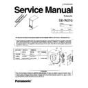 sb-w210p service manual simplified