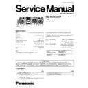 Panasonic SB-WAK640P Service Manual