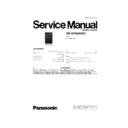 sb-wvk660gc service manual