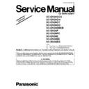Panasonic SC-EN35GCS, SC-EN35GN, SC-EN35GT, SC-EN35GD, SC-EN35DBEB, SC-EN35P, SC-EN35PC, SC-EN35E, SC-EN35EE, SC-EN35EG Service Manual Supplement