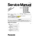 Panasonic SC-HC15EB, SC-HC15EG, SC-HC15EP, SC-HC15PU, SC-HC25DBEB Service Manual Supplement