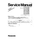 Panasonic SC-HC19EB, SC-HC19EC, SC-HC19EE, SC-HC19EG, SC-HC19PH, SC-HC19PR Service Manual Supplement