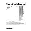 Panasonic SC-HC37EC, SC-HC37EE, SC-HC37EF, SC-HC37EG, SC-HC37GK, SC-HC37GN, SC-HC37GS, SC-HC37GSX, SC-HC37GT, SC-HC37P, SC-HC37PU Service Manual Supplement