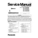 Panasonic SC-HTE80EB, SC-HTE80EE, SC-HTE80EG, SC-HTE80GN Service Manual